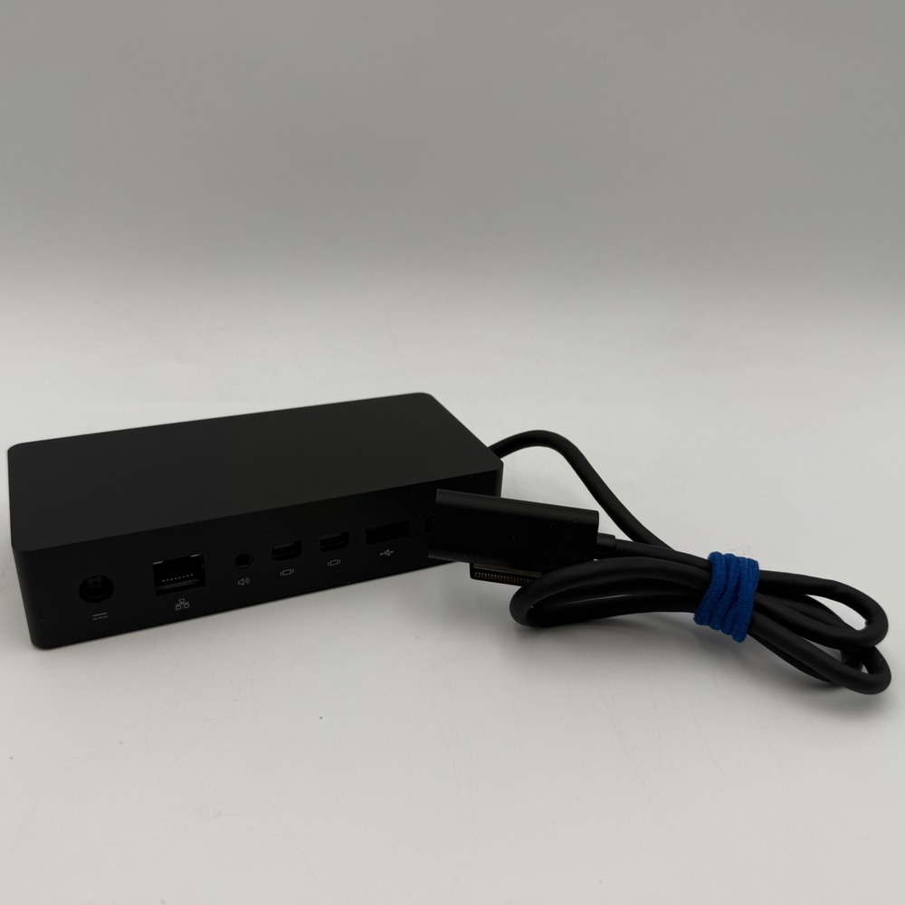 Microsoft Surface Dock 1 Model 1661 Black Port Replicator No Power Supply